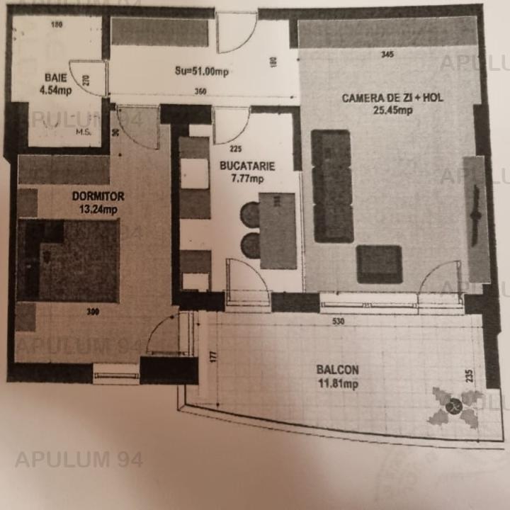 Inchiriere Apartament 2 camere ,zona Timpuri Noi ,strada Octavian ,nr 40 ,650 € /luna 