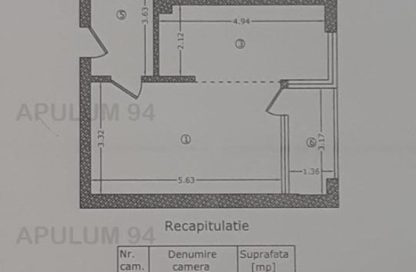 Apartament 2 cam 59mp, zona Metrou Mihai Bravu și Parcul Tineretului