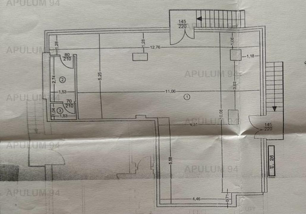 Inchiriere Spatiu Comercial 2 camere ,zona Popesti-Leordeni ,strada Popesti-Vest ,nr 4 ,2.200 € /luna 