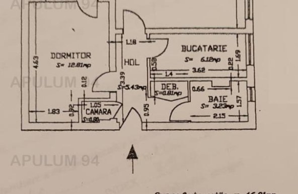 Vanzare Apartament 2 camere ,zona Berceni ,strada Stupilor ,nr 3 ,77.500 €