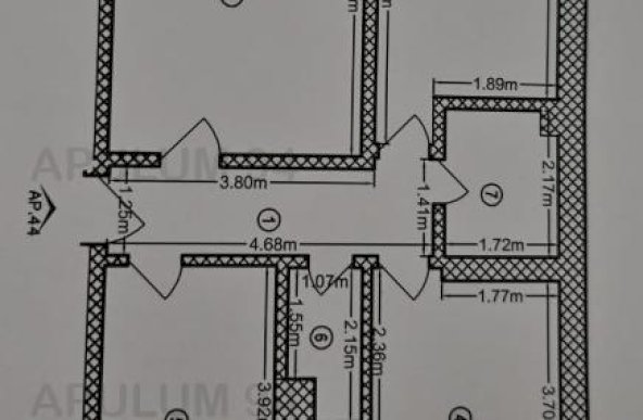 Inchiriere Apartament 3 camere ,zona Parcul Carol ,strada Fabrica de Chibrituri ,nr 17-21 ,700 € /luna 