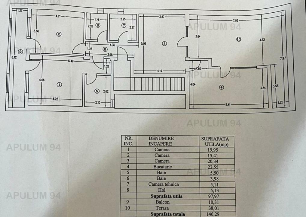 Vanzare Apartament 3 camere ,zona Parcul Carol ,strada Mitropolit Dosoftei ,nr 63 ,215.000 €