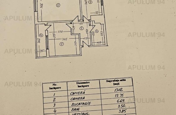 Vanzare Apartament 2 camere ,zona Tineretului ,strada Dimitrie Cantemir ,nr 18 ,107.000 €