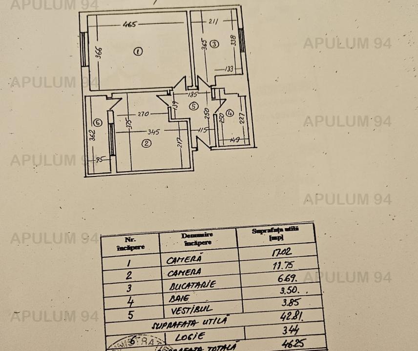 Vanzare Apartament 2 camere ,zona Tineretului ,strada Dimitrie Cantemir ,nr 18 ,107.000 €