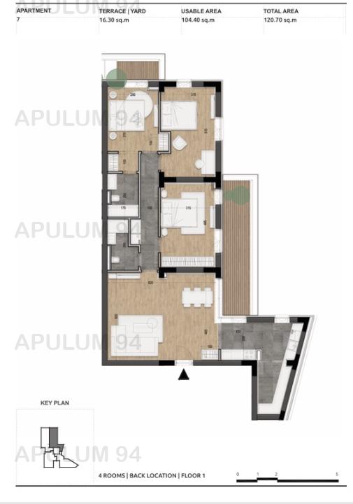 Vanzare Apartament 4 camere ,zona Cartierul Armenesc ,strada Licurg ,nr 2 ,495.000 €