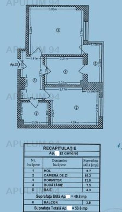 Vanzare Apartament 2 camere ,zona Bucuresti ,strada Viilor ,nr 55a ,148.000 €