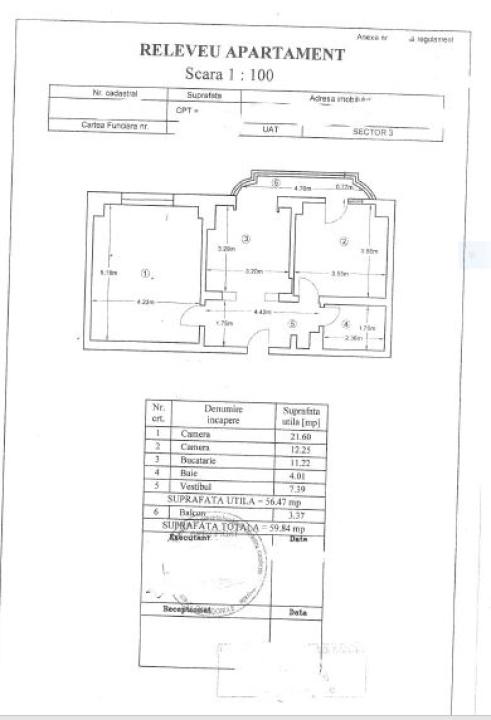 Vanzare Apartament 2 camere ,zona Unirii ,strada Octavian Goga ,nr 4 ,142.000 €