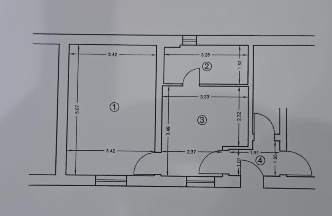 Vanzare Garsoniera ,zona Budapesta ,strada Elena Cuza ,nr 25 ,70.000 €