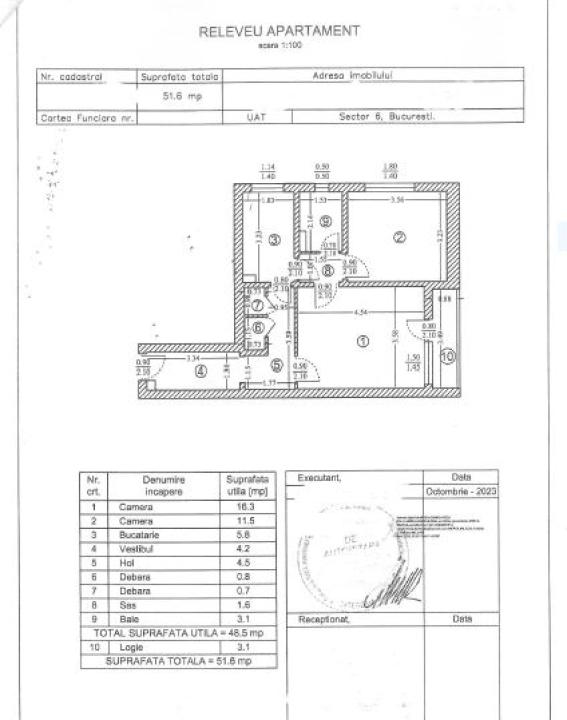 Vanzare Apartament 2 camere ,zona Drumul Taberei ,strada Drumul Taberei ,nr 91 ,73.000 €