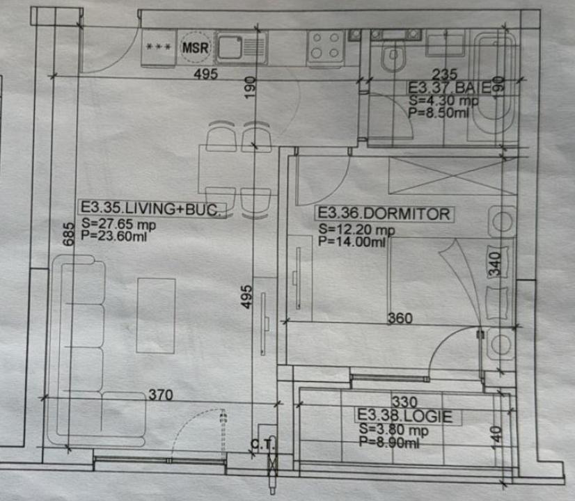 Inchiriere Apartament 2 camere ,zona Berceni ,strada Turnul Magurele ,nr 14 ,650 € /luna 