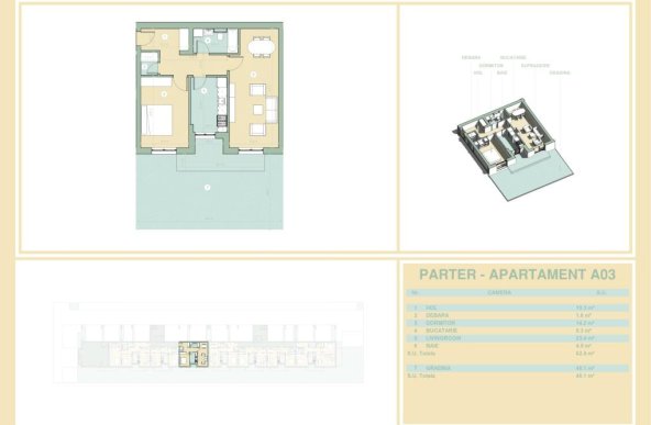 Vanzare Apartament 2 camere ,zona Theodor Pallady ,strada Drumul Gura Garlitei ,nr 34 ,106.229 €