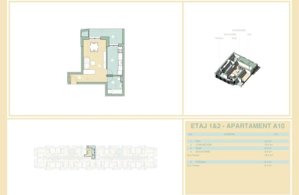 Vanzare Garsoniera ,zona Theodor Pallady ,strada Drumul Gura Garlitei ,nr 34 ,54.433 €