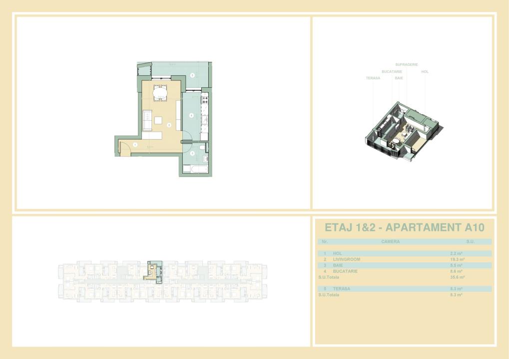 Vanzare Garsoniera ,zona Theodor Pallady ,strada Drumul Gura Garlitei ,nr 34 ,54.433 €