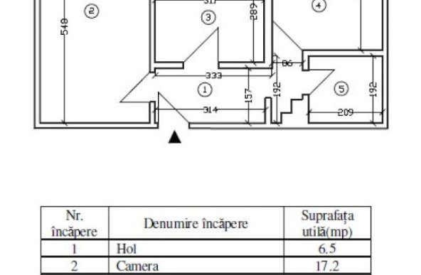 Apartament 2 camere, 51mp, zona Sos. Oltenitei-Berceni