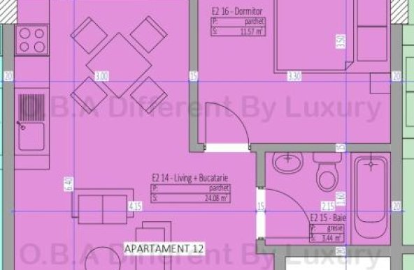 Apartament 2 camere Mamaia Nord - Mobilat si Utilat Complet