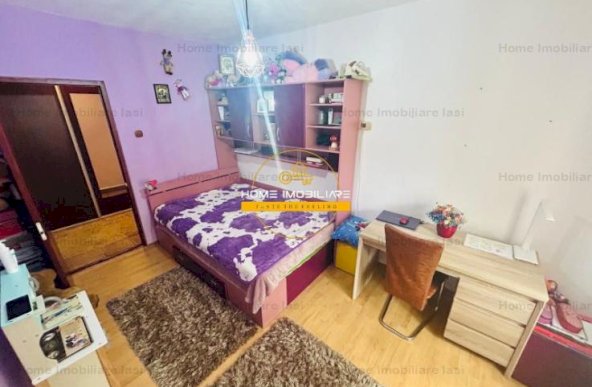 2 camere decomandat, etaj 2, 54 mp zona Alexandru cel Bun-Zimbru