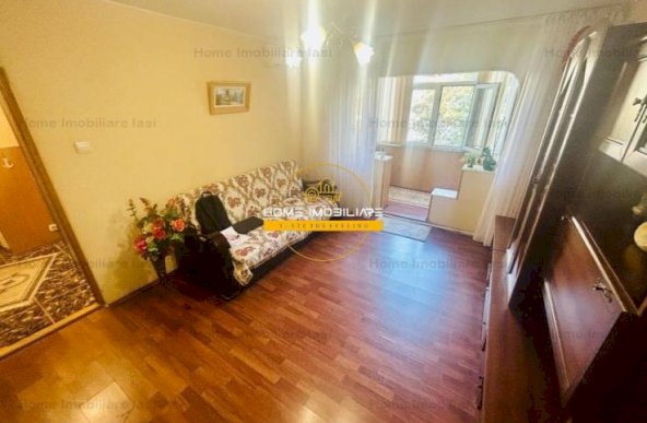 Etaj 3, mobilat-utilat, 2 camere semidecomandat zona Alexandru cel Bun