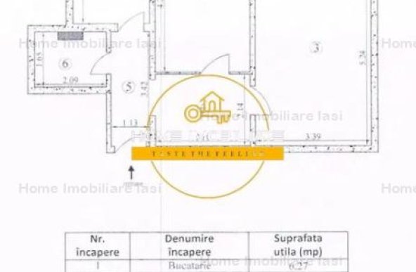 AP  2 CAMERE DECOMANDAT/ ROND PODU ROS/ BLOC FARA RISC SEISMIC