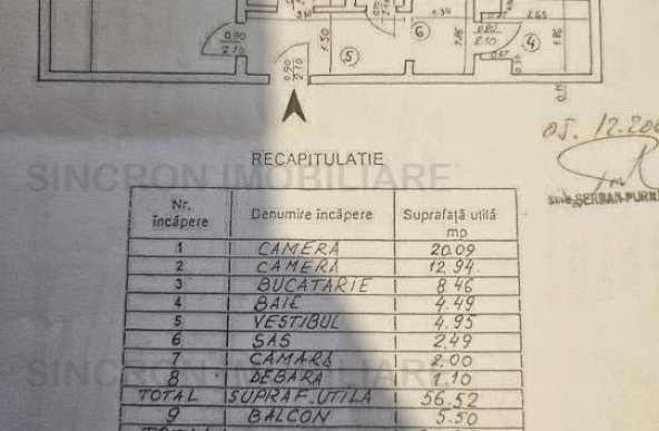 Vitan Mall, 2 camere decomandat, foarte saptios 62 mp, strada Vlaicu Voda