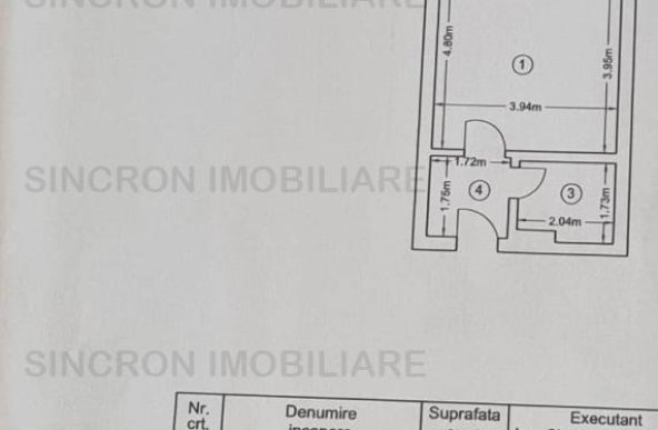 N. Grigorescu, garsonieră semidecomandată, 5 minute metrou