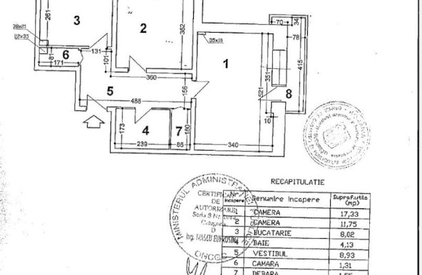 Iancului - Grădina Engleză, 2 camere mobilat, decomandat, bloc 1979