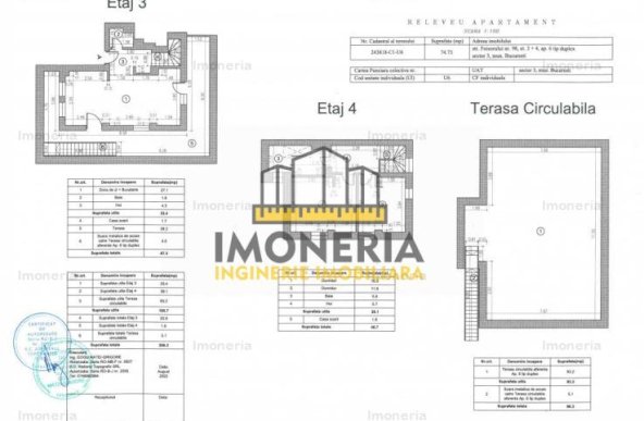 3 camere+2.5 parcaje+boxa | Rooftop 93 mp |pompa caldura | 0% comision