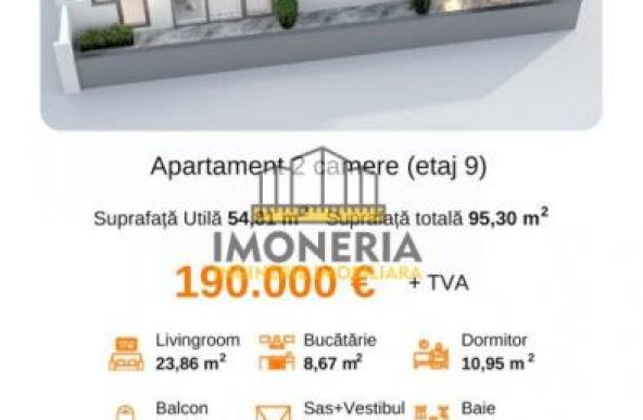  2 camere spatioase | 74 mpu | metrou Mihai Bravu la 2 minute