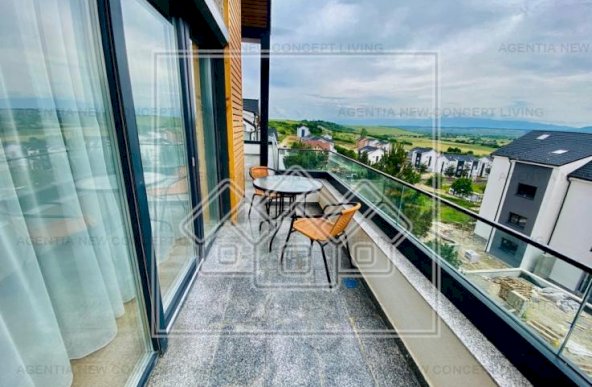 Penthouse 4 camere- mobilat si utilat, intabulat  (NCL-57F-Mi)