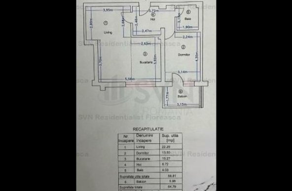 Vanzare apartament 2 camere, Pipera, Bucuresti