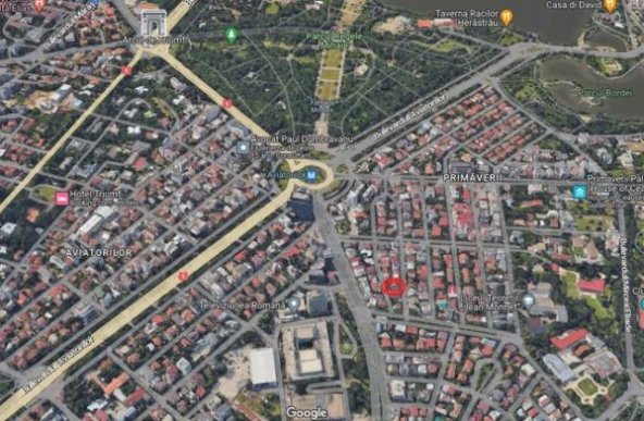 Vila Primaverii 220 mp utili teren 500 mp dubla deschidere