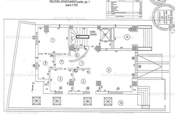 3 camere cu terasa Primaverii office sau rezidential