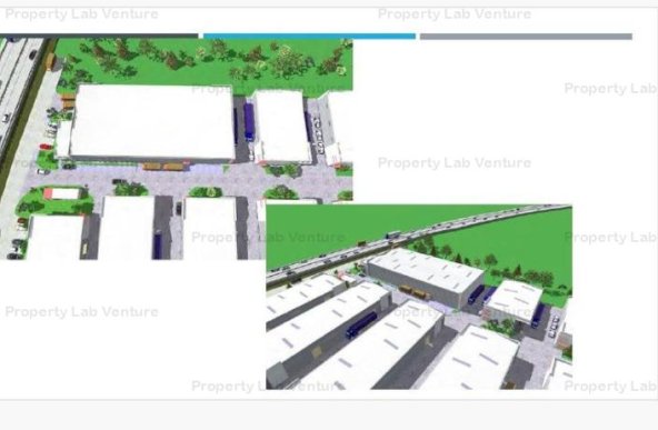 Spatiu industrial hala depozit 1265 mp Buftea DN7, Ifov