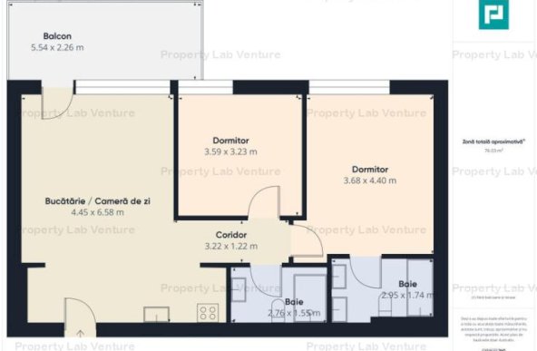 Apartament cu 3 camere, zona Barbu Văcărescu