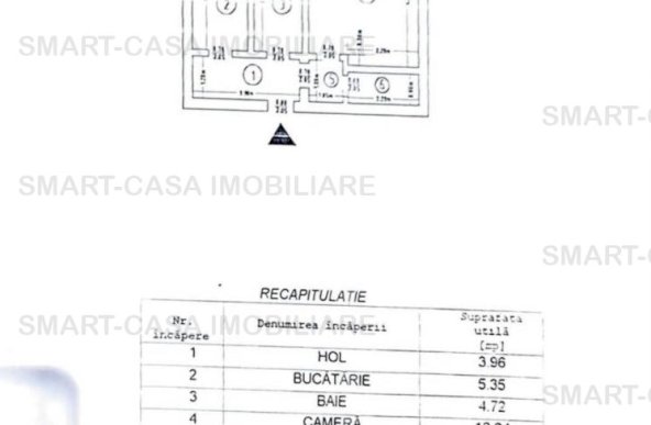 Apartament 1 camera decomandat Nicolina-CUG