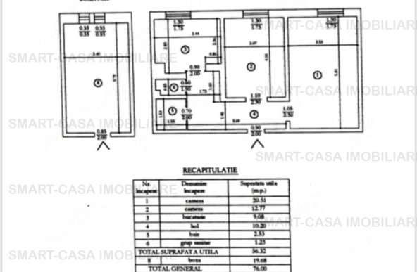 Apartament 2 camere Fundatie