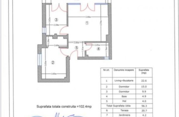 Mosilor imobil 2019 apartament 3 camere sterasa