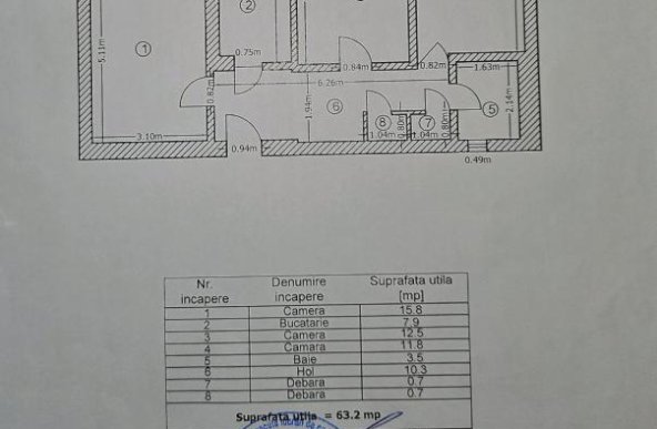 Basarabia Parcul National de vanzare apartament 3 camere