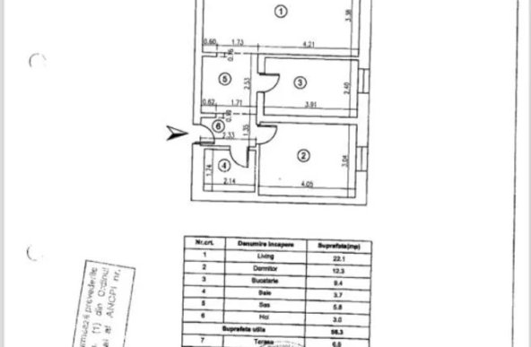 Vanzare apartament 2 camere Unirii, Bucuresti