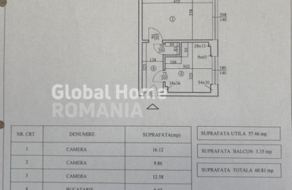 Apartament 2 camere | Metrou Stefan cel Mare-Obor | Renovat | Mobilat | Balcon