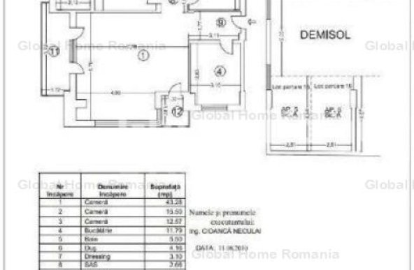 Apartament 3 camere | Aviatiei-Floreasc-Promenada| Parcare |Centrala Proprie