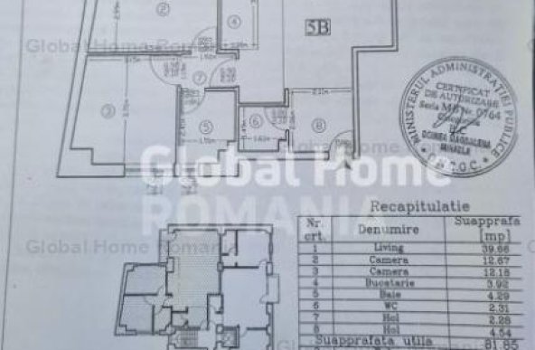 Apartament 3 camere | Dorobanti Polona Romana ASE | Balcon |Centrala Proprie