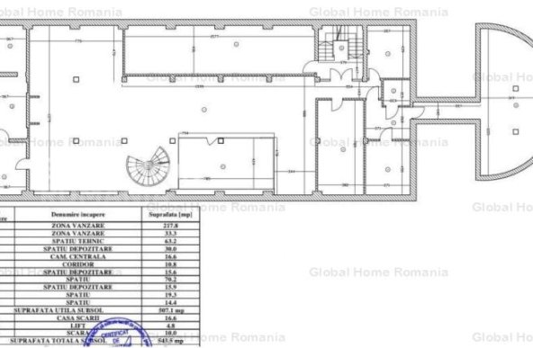 Spatiu comercial 1112 MP | Zona Mihalache-Domenii | S+P+E | Inchiriere Imobil