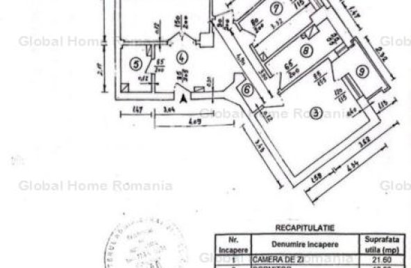 Apartament 3 camere 86 MP | Zona Victoriei - Piata Victoriei | Etaj 2