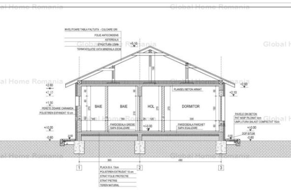 Cornu Villas - Valea Prahovei 4 Camere  - Casa Individuala + 450MP Teren 