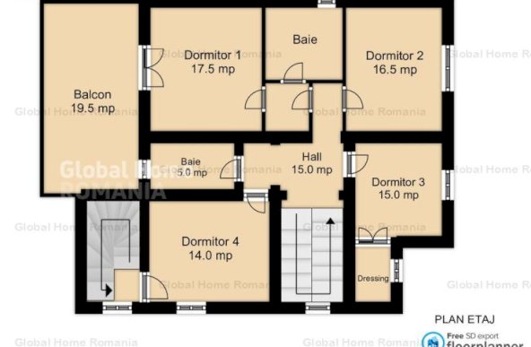 Vila Interbelica Consolidata | S+P+1+M+Teren 600MP+Parcare Subterana | Dorobanti