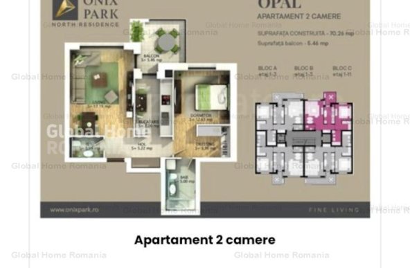 First Rent |Ap 2 Camere + Parcare| Onix Parc - Pipera | 2 Bai + Terasa |PREMIUM