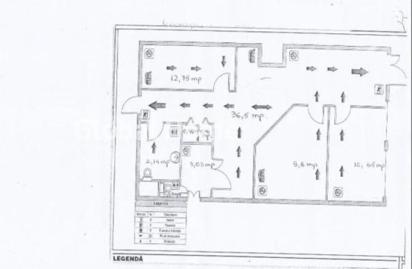 Spatiu Comercial 77MP - Vitrina 6ML | Banu Manta - Titulescu - Victoriei