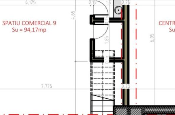 Spatiu Comercial 94mp + 45mp  | Constanta - Soveja - Tomis III | Parter+Supanta