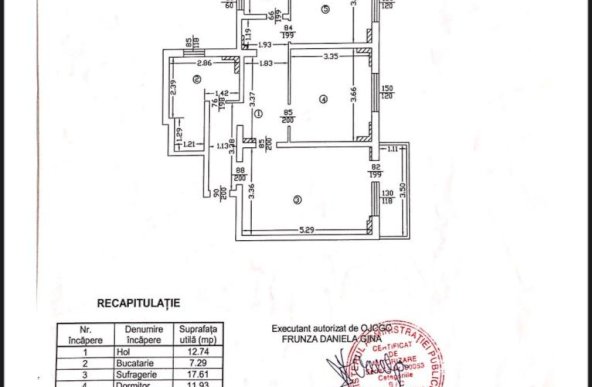 Apartament 3 camere Anastasie Panu 