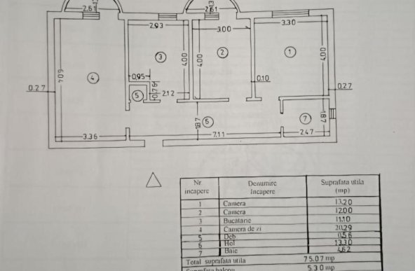 Vanzare Apartament 3 camere Pacurari Iasi